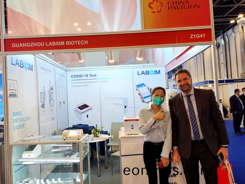 【展會迴顧】藍(lan)勃生物精綵(cai)亮相(xiang)2022 MEDLAB Middle East